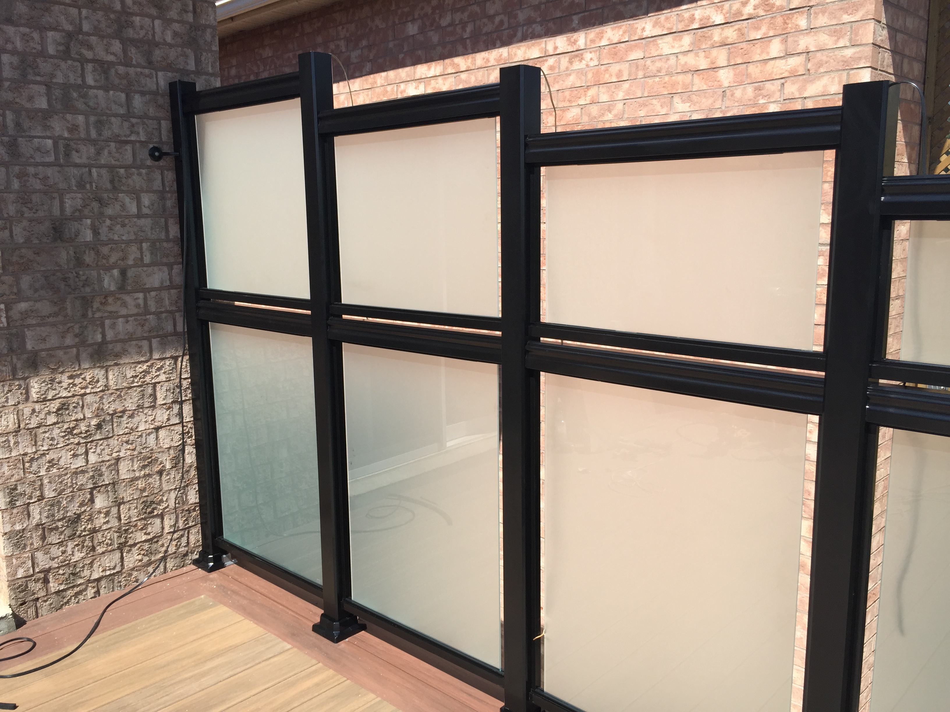 Aluminum Privacy Panels Gta Glass